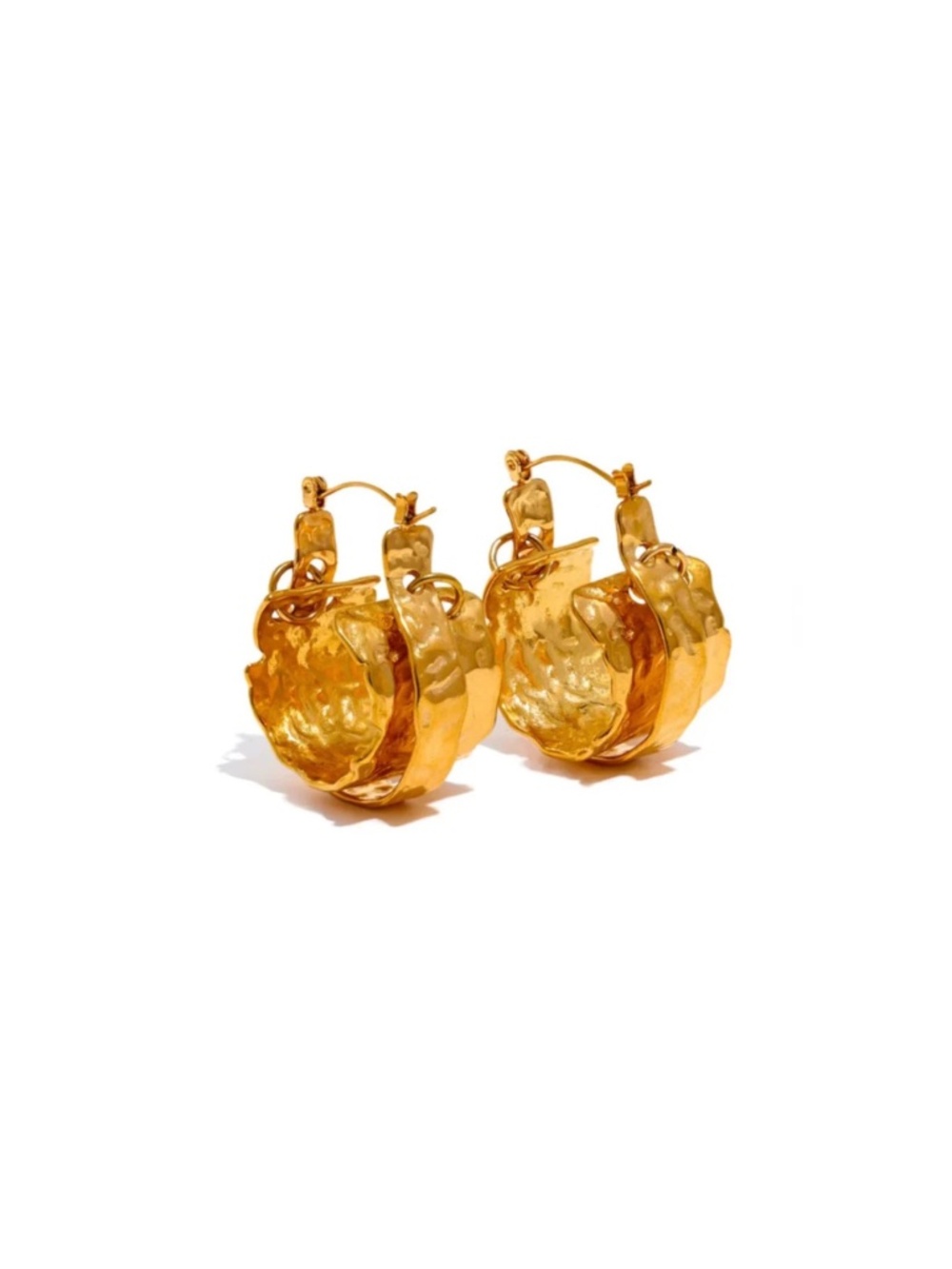 Gold Hoop Earrings